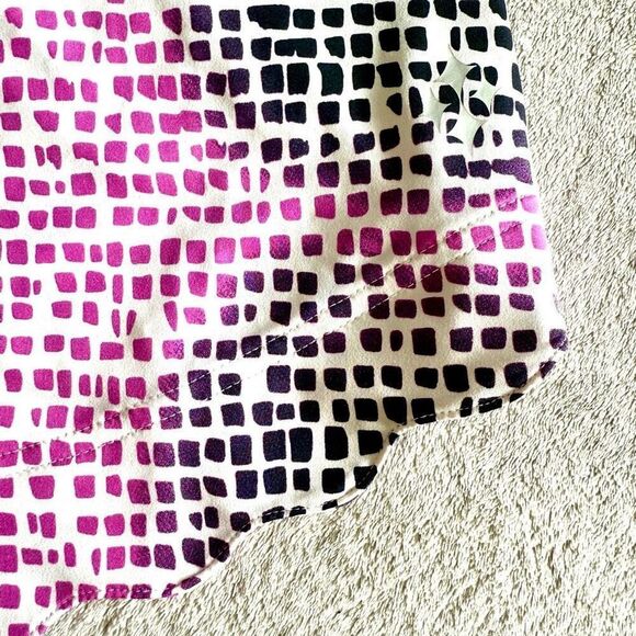 NWOT JoFit Women's Scallop Hem V-Neck Active Athletic Collared Polo - Picture 6 of 10